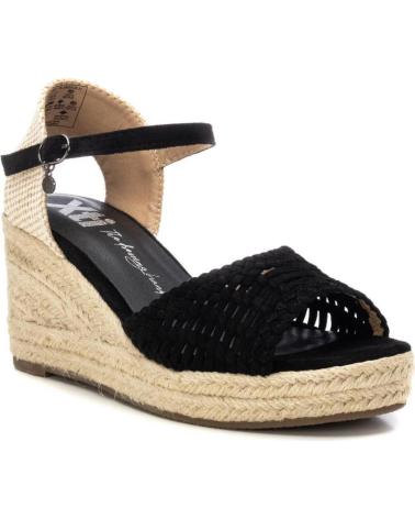 Sandalias XTI  de Mujer CUNAS MUJER 143975  NEGRO