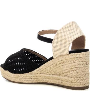 Sandalias XTI  de Mujer CUNAS MUJER 143975  NEGRO