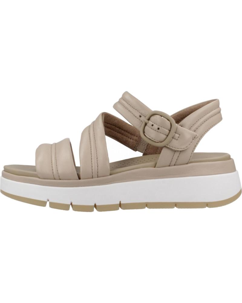 Sandalen für Damen CLARKS ALIAS MUJER MODELO TUSCAN STRAP COLOR NUDE SAND