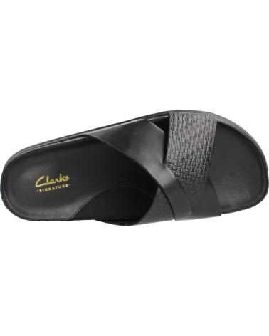 Sandales CLARKS  pour Homme SANDALIAS MODELO TORFORD CROSS COLOR NEGRO  BLACK