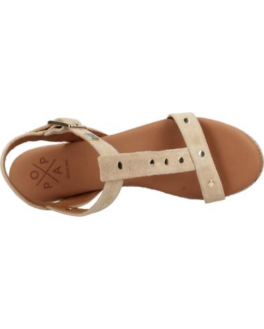 Sandalias POPA  de Mujer SANDALIAS MUJER MODELO KLEO COLOR BEIS  BEIG