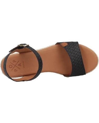 Sandalias POPA  de Mujer SANDALIAS MUJER MODELO ARALE COLOR  NEGRO