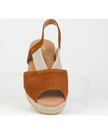 Sandales EL CABALLO  pour Femme ALPARGATAS DE MUJER CB2007-3  COGNACCOGNAC