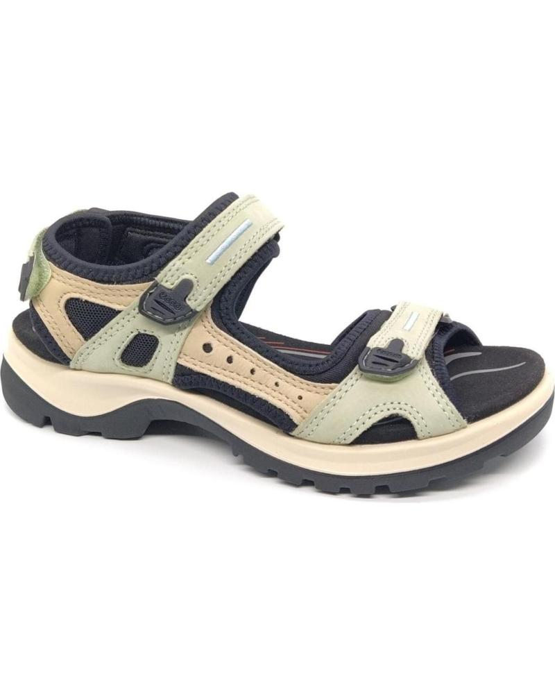 Sandalen ECCO  für Damen SANDALIA OFFROAD 069563 MENTA - BEIGE  VERDE