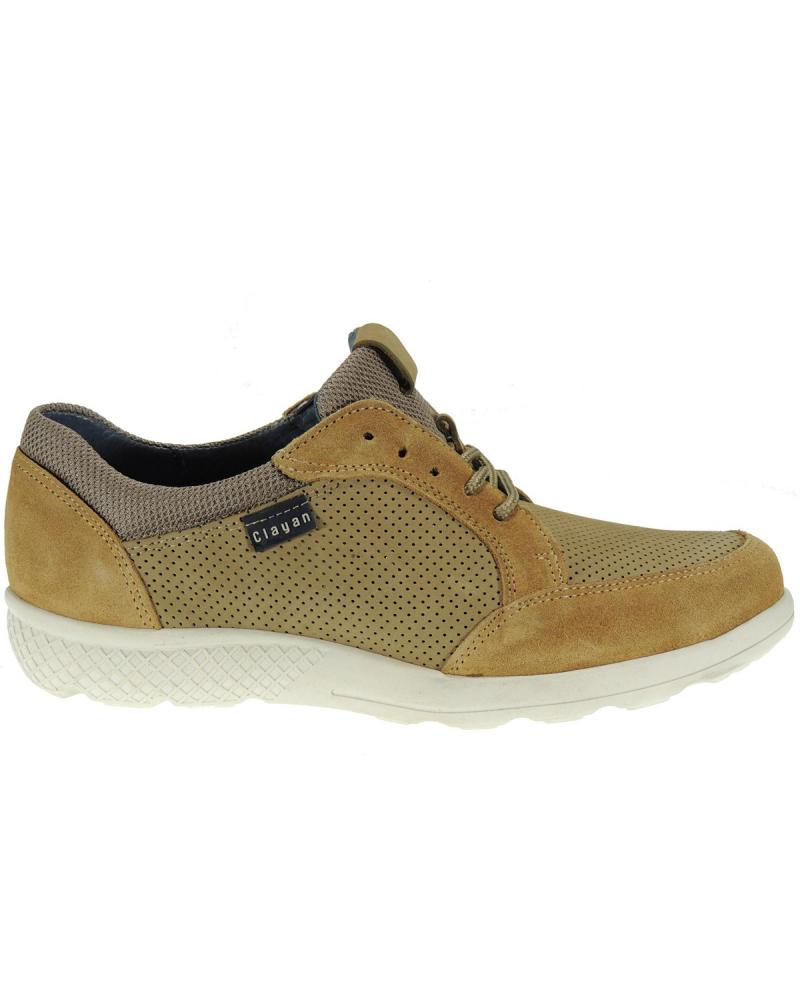 Zapatos CLAYAN  de Hombre ZAPATO CASUAL PIEL NOBUCK URBANITA BLUCHER  ARENA