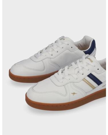Sneaker für Damen KANGAROOS DEPORTIVAS DE MUJER K16-12 PIEL BLANCOPIEL BLANCO