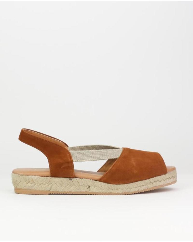 Sandales EL CABALLO  pour Femme ALPARGATAS DE MUJER CB2007-3  COGNACCOGNAC