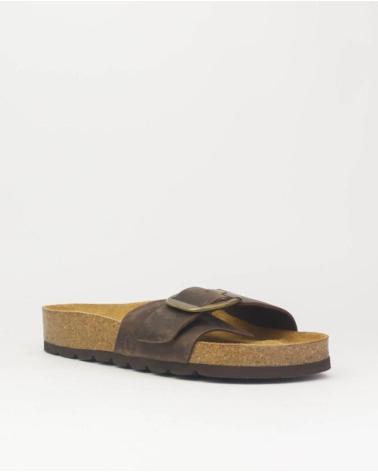 Woman Sandals CORONEL TAPIOCCA SANDALIAS PLANAS C1207 MARRONES MARRóN  MARRON ENVEJECIDOMARRON ENVEJECIDO