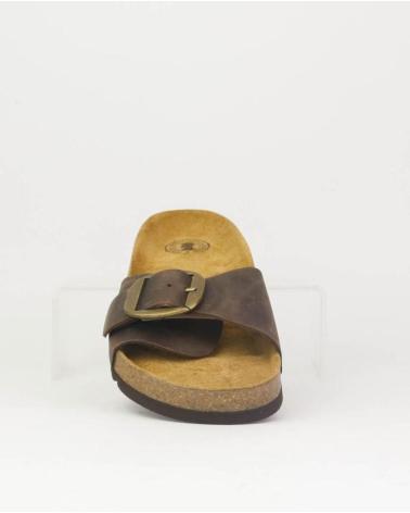 Woman Sandals CORONEL TAPIOCCA SANDALIAS PLANAS C1207 MARRONES MARRóN  MARRON ENVEJECIDOMARRON ENVEJECIDO