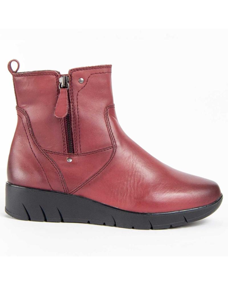 Bottines PURAPIEL  pour Femme BOTILINA3  BORDEAUX
