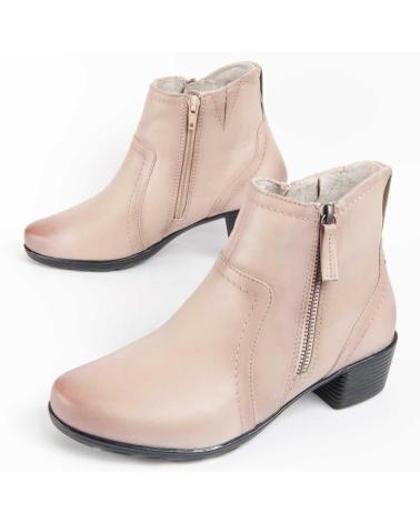 Botines de Mujer PURAPIEL BOTILINA4 WHITE