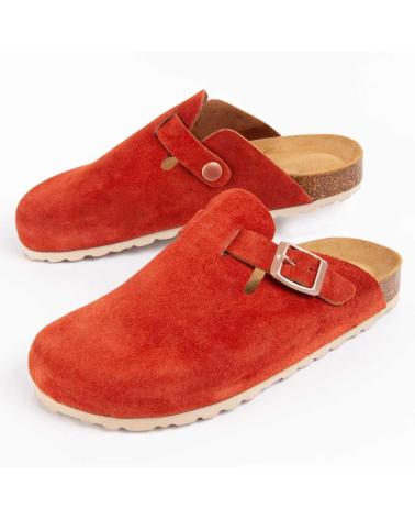 Sabots PURAPIEL  pour Femme TEJANO  ORANGE