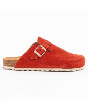 Sabots PURAPIEL  pour Femme TEJANO  ORANGE