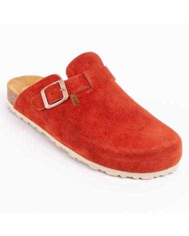 Sabots PURAPIEL  pour Femme TEJANO  ORANGE
