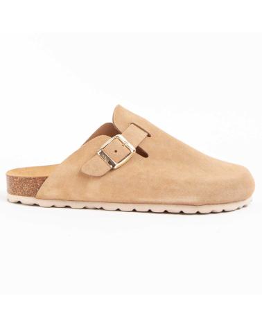Woman Clogs PURAPIEL TEJANO  BEIGE