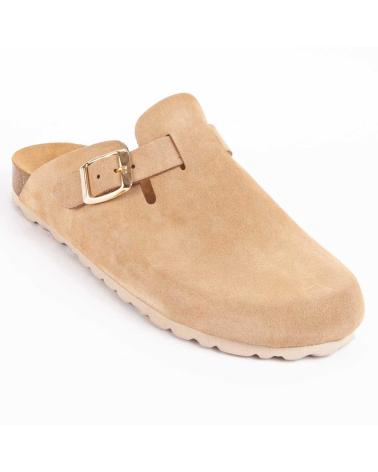 Woman Clogs PURAPIEL TEJANO  BEIGE