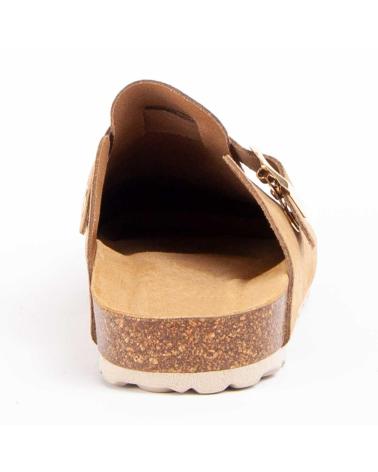 Woman Clogs PURAPIEL TEJANO  BEIGE