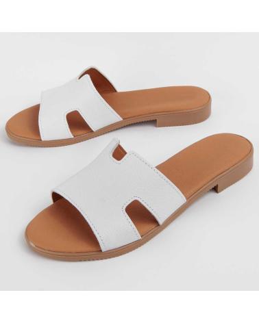 Sandalias PURAPIEL  de Mujer HACCA2  WHITE