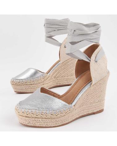 Sandales MONTEVITA  pour Femme ESPARTEO3  SILVER