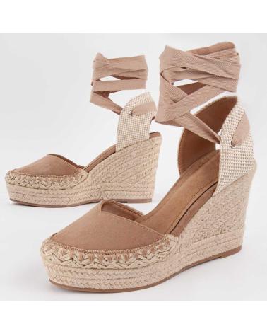 Woman Sandals MONTEVITA ESPARTEO3  BROWN