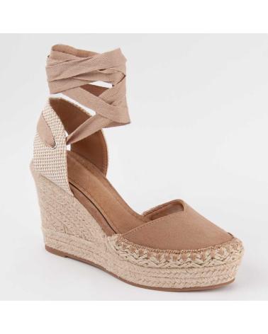 Woman Sandals MONTEVITA ESPARTEO3  BROWN