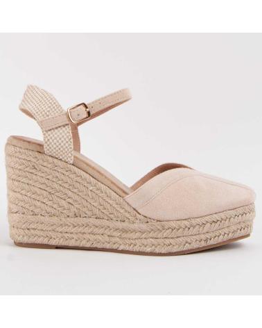 Woman Sandals MONTEVITA ESPARTEO4  BEIGE