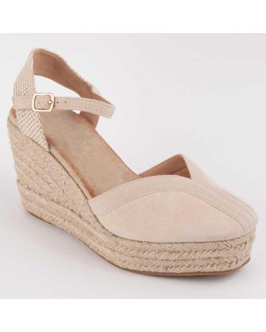 Woman Sandals MONTEVITA ESPARTEO4  BEIGE