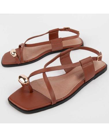 Woman Sandals MONTEVITA MIREA6  BROWN