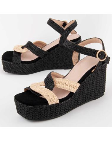 Woman Sandals MONTEVITA SALIA11  BLACK
