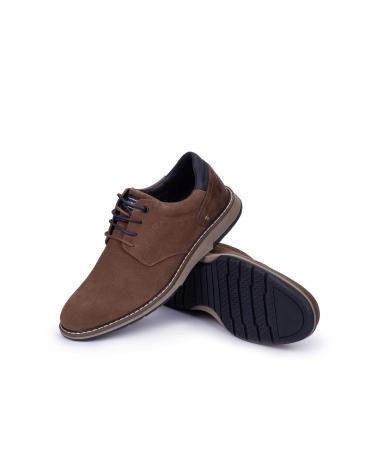 Zapatos KARTAMO  de Hombre NOVARA ZAPATOS DE PIEL CON CORDONES HOMBRE  MARINO