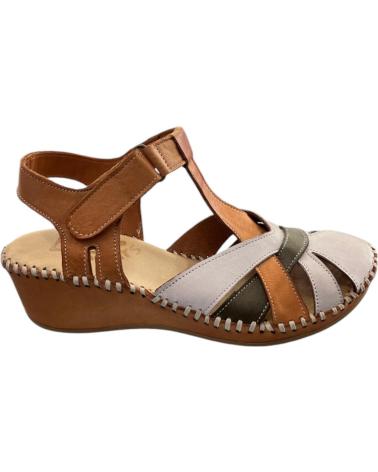 Woman Sandals 48 HORAS SANDALIAS CERRADAS 514012-11 PIEL CUERO COMB  VARIOS COLORES