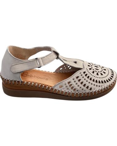 Woman Sandals 48 HORAS SANDALIAS CERRADAS 514110-34 PIEL CREMA-CUERO  VARIOS COLORES