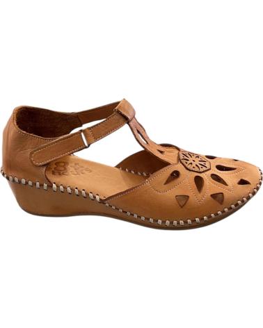 Woman Sandals 48 HORAS SANDALIA CERRADA 514001-11 PIEL CUERO  VARIOS COLORES