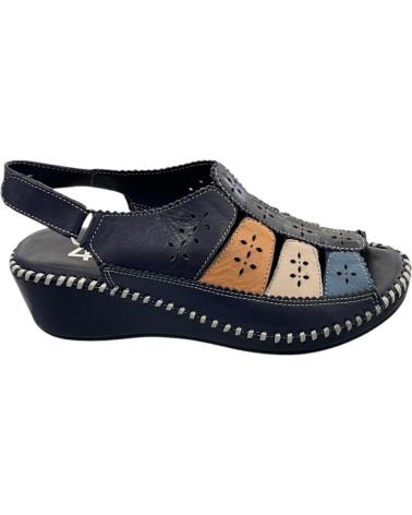 Woman Sandals 48 HORAS SANDALIAS 514004-29 PIEL MARINO COMB  VARIOS COLORES