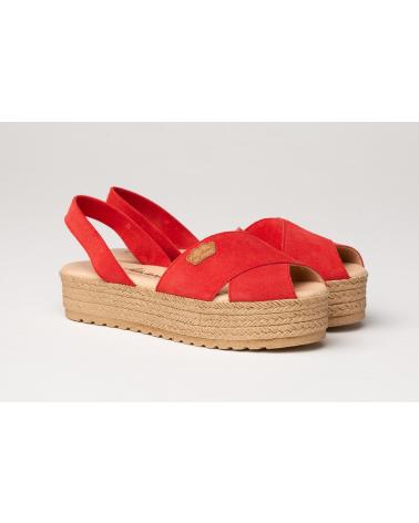 Woman   IBICENCA ANTE CRUZ GEL-MEMORY FOAM 1257 ROJO