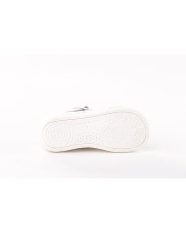 Zapatos ANGELITOS  de Niña MERCEDITA PIEL 615  BLANCO
