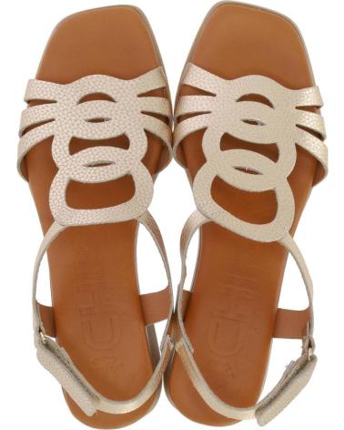 Sandali CHIKA10  per Donna HILARI 02  PLATINO-LG GOLD