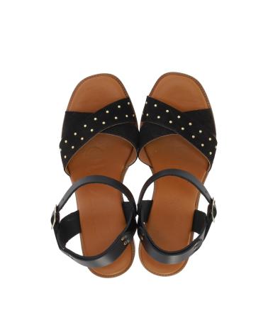 Sandalias CHIKA10  de Mujer GOTICA UP 07  NEGRO-BLACK