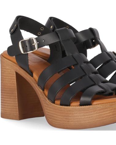 Sandalias CHIKA10  de Mujer GOTICA UP 08  NEGRO-BLACK