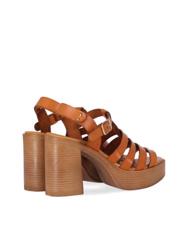 Sandalias de Mujer CHIKA10 GOTICA UP 08 CUERO-TAN