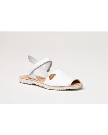 Sandali ANGELITOS  per Bambina e Bambino ABARCA PIEL 220 2  BLANCO