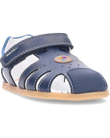 boy Sandals PABLOSKY SANDALIA DE PIEL RESPETUOSA PARA NINO 051822 COLOR  MEDITERRANEO
