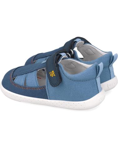 Sandali GARVALIN  per Bambino SANDALIA RESPETUOSA PARA CHICO 252344 LONA URBAN  PETROLA556