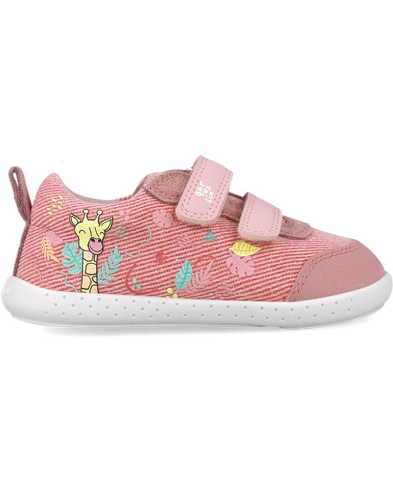 Sportivo per Bambina GARVALIN DEPORTIVA RESPETUOSA PARA CHICA 252345 LONA ESTAMPADO ROSAB032