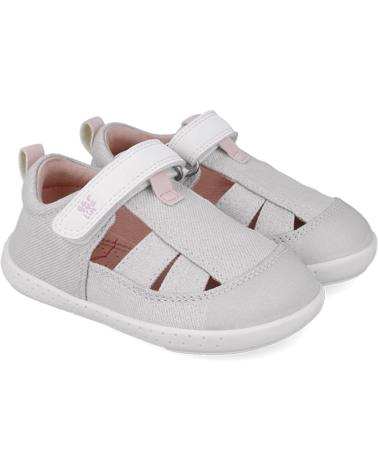 girl Sandals GARVALIN SANDALIA RESPETUOSA PARA CHICA 252348 SOFT CANVAS  BLANCOB050