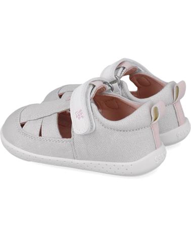 girl Sandals GARVALIN SANDALIA RESPETUOSA PARA CHICA 252348 SOFT CANVAS  BLANCOB050