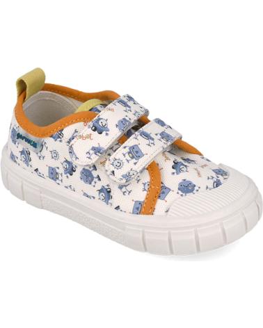 GARVALIN DEPORTIVA RESPETUOSA PARA CHICO 252382 LONA ESTAMPADO BLANCOA050