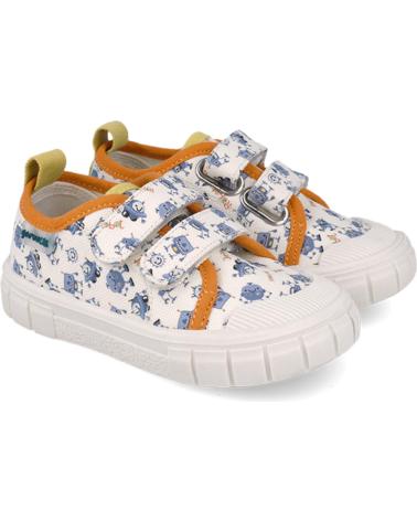 GARVALIN DEPORTIVA RESPETUOSA PARA CHICO 252382 LONA ESTAMPADO BLANCOA050