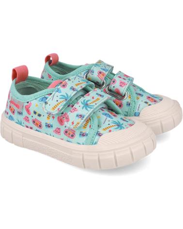 Sportivo GARVALIN  per Bambina DEPORTIVA RESPETUOSA PARA CHICA 252383 LONA ESTAMPADO  TURQUESAA539