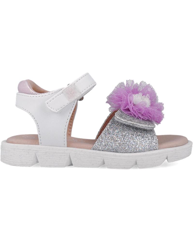 Sandali GARVALIN per Bambina SANDALIAS PARA CHICA 252402 POM POM BLANCOB050 Sandali GARVALIN per Bambina SANDALIAS PARA CHICA 252402 POM POM BLANCOB050